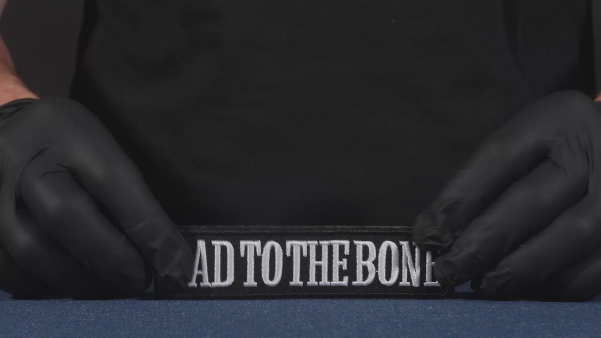 Parche Termoadhesivo "Bad To The Bone" (13x 3cm)