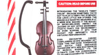 ¡Violín microscópico!