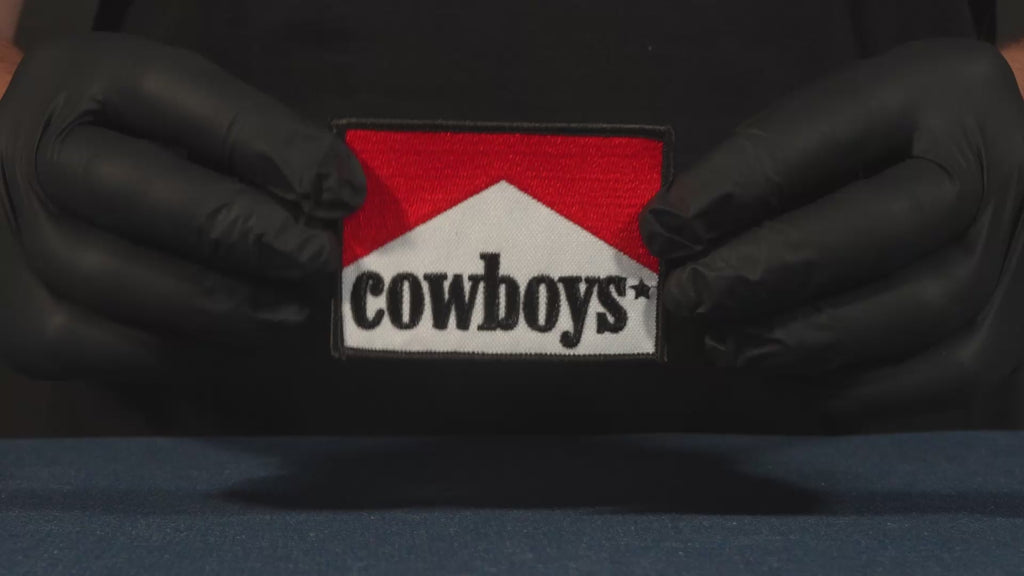 Cowboys Cigarettes Patch Iron On (6 x 8cm)