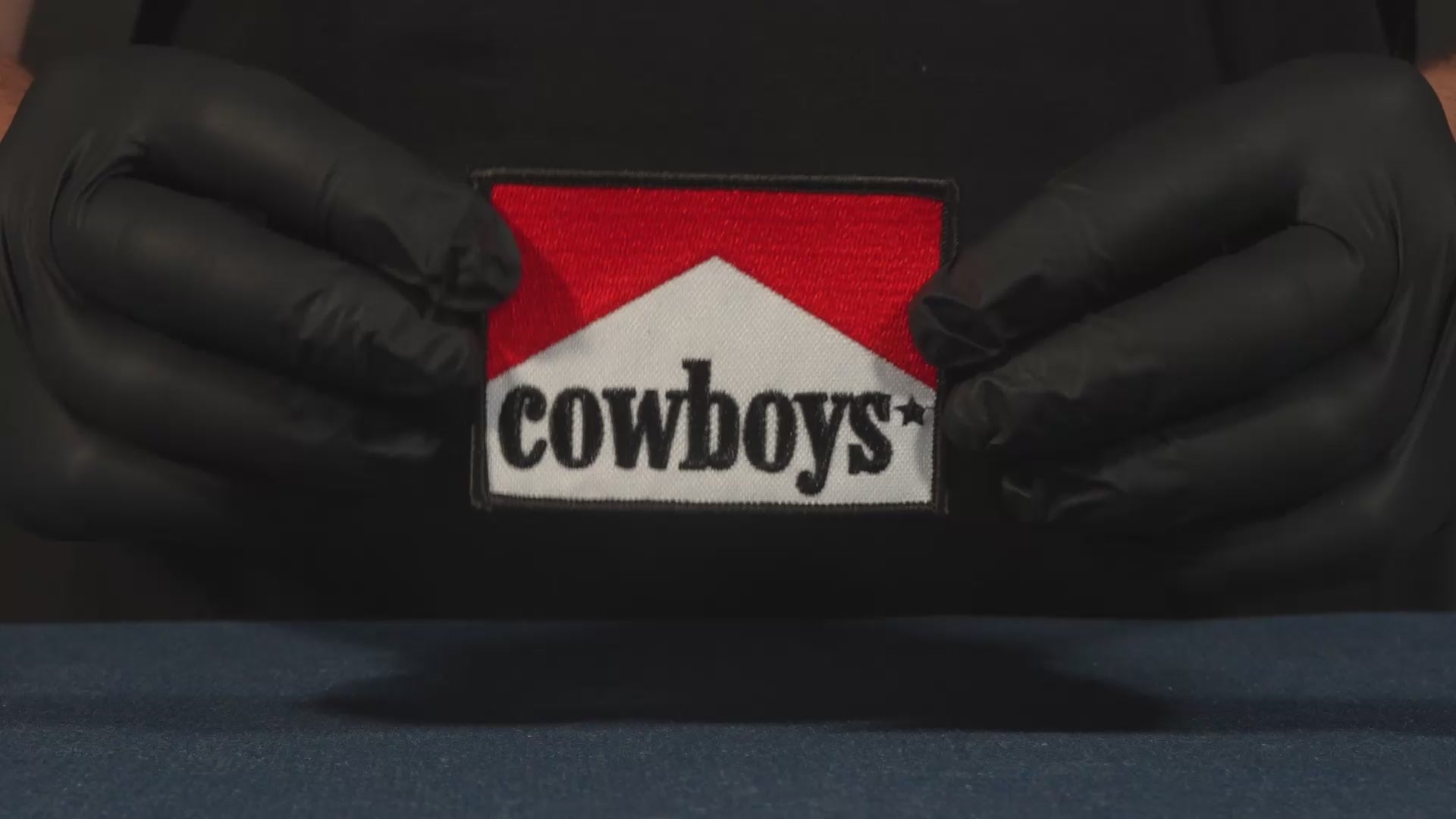 Cowboys Cigarettes Patch Iron On (6 x 8cm)