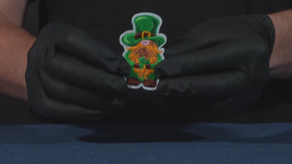 Barba de Leprechaun irlandés parche termoadhesivo (4 x 6 cm)