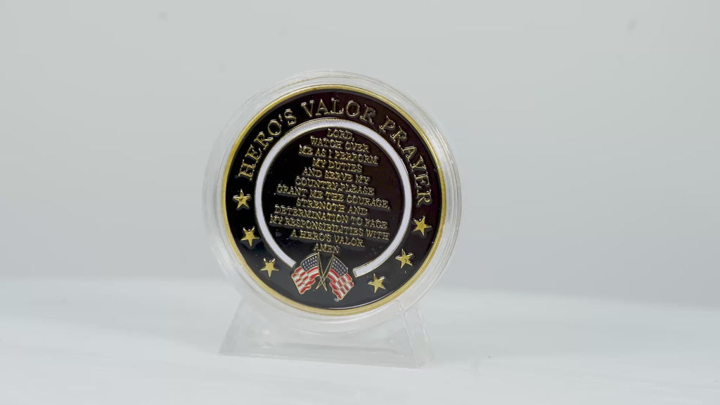 U.S. Air Force Commemorative Coin – Hero's Valor Prayer Edition