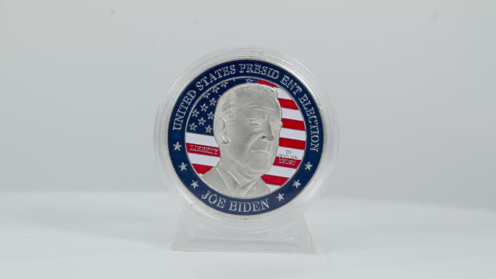 Joe Biden Presidential Election Commemorative Coin – Silver Edition