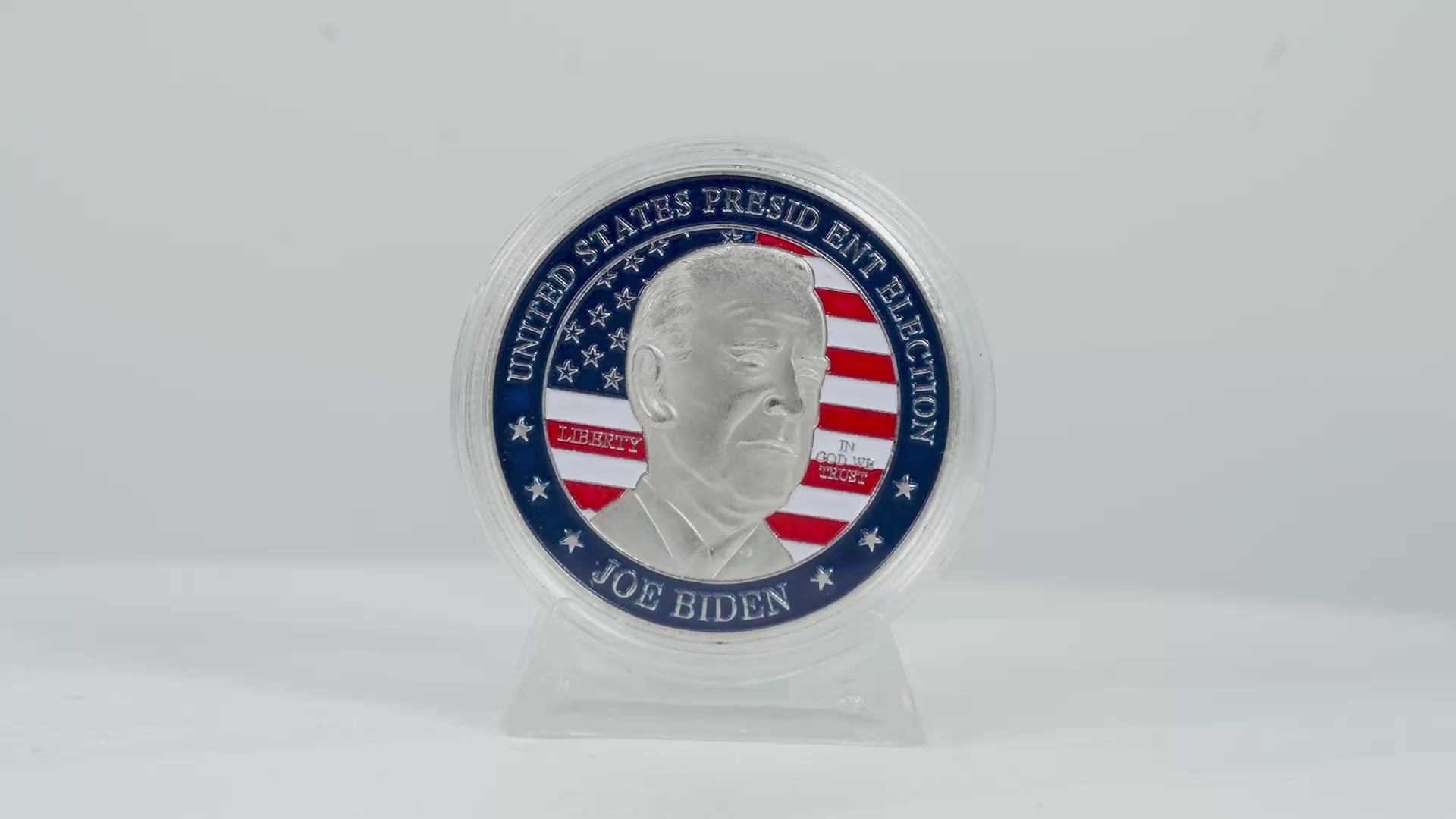 Moneda Conmemorativa de la Elección Presidencial de Joe Biden – Edición Plata