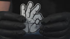 Okay Hand Gesture Patch Iron On (8 x 6cm)