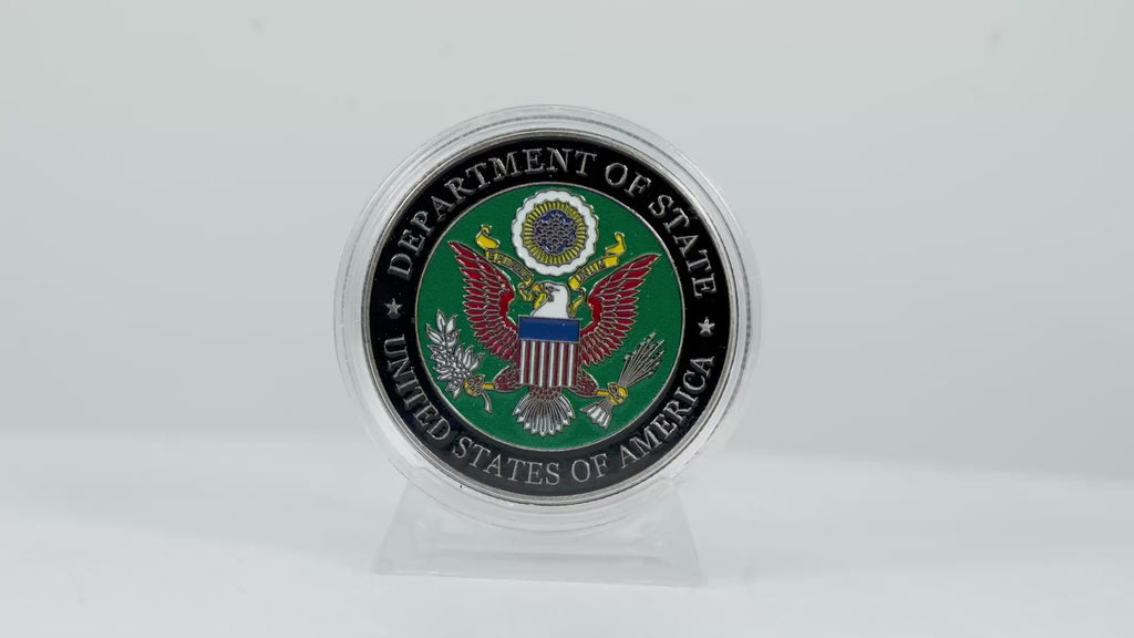 U.S. Department of State & Army Motto Challenge Coin