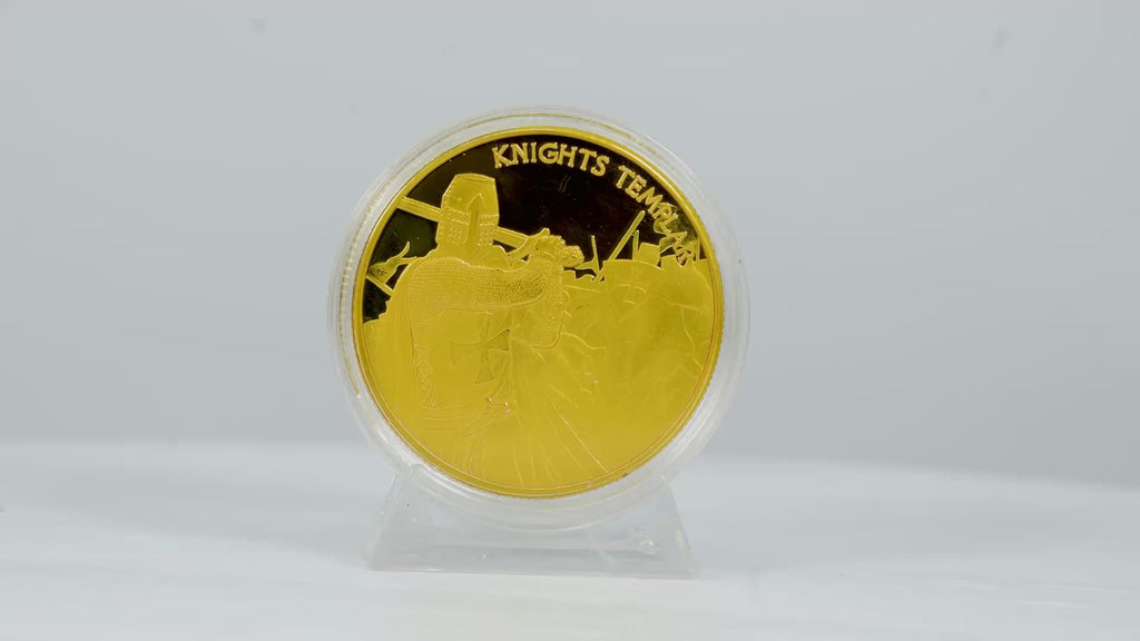 Knights Templar Challenge Coin
