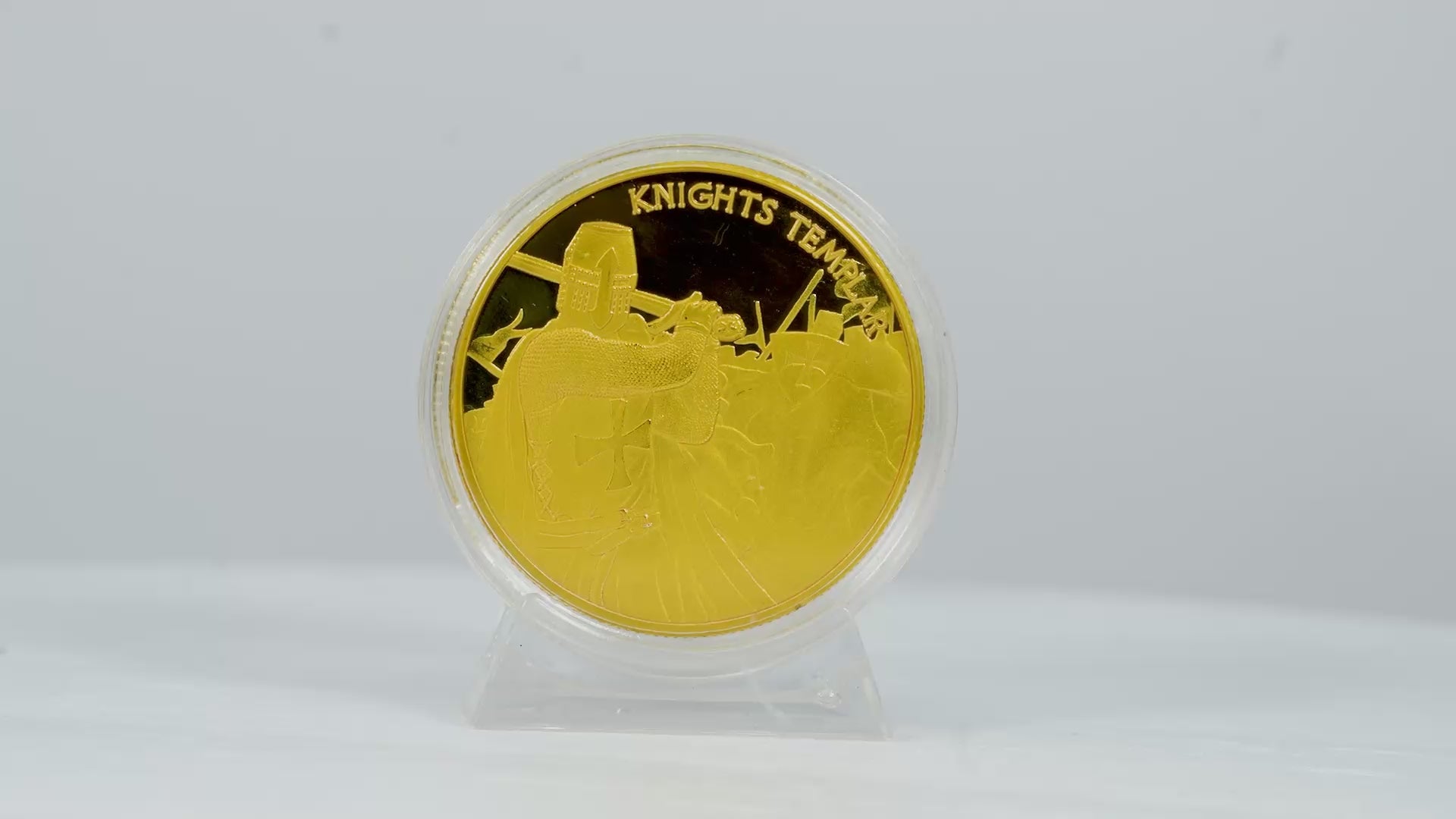 Moneda de desafío de los Caballeros Templarios