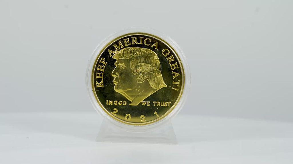 Donald J. Trump 2021 Commemorative Coin – "Keep America Great"
