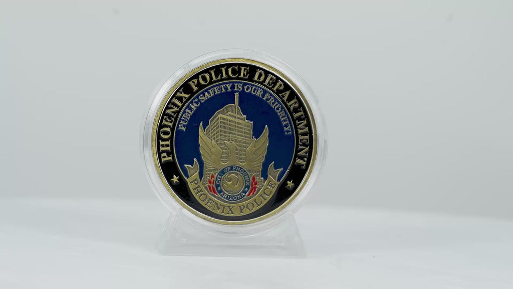 Phoenix Police Department & Saint Michael Commemorative Coin