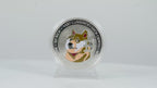 Dogecoin Silver Plated Challenge Coin