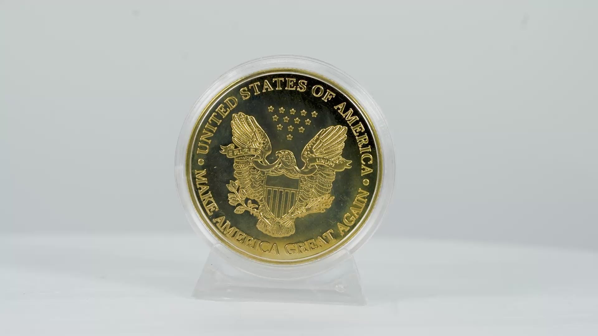 Moneda conmemorativa de oro de Donald J. Trump – "Presidente de los Estados Unidos"