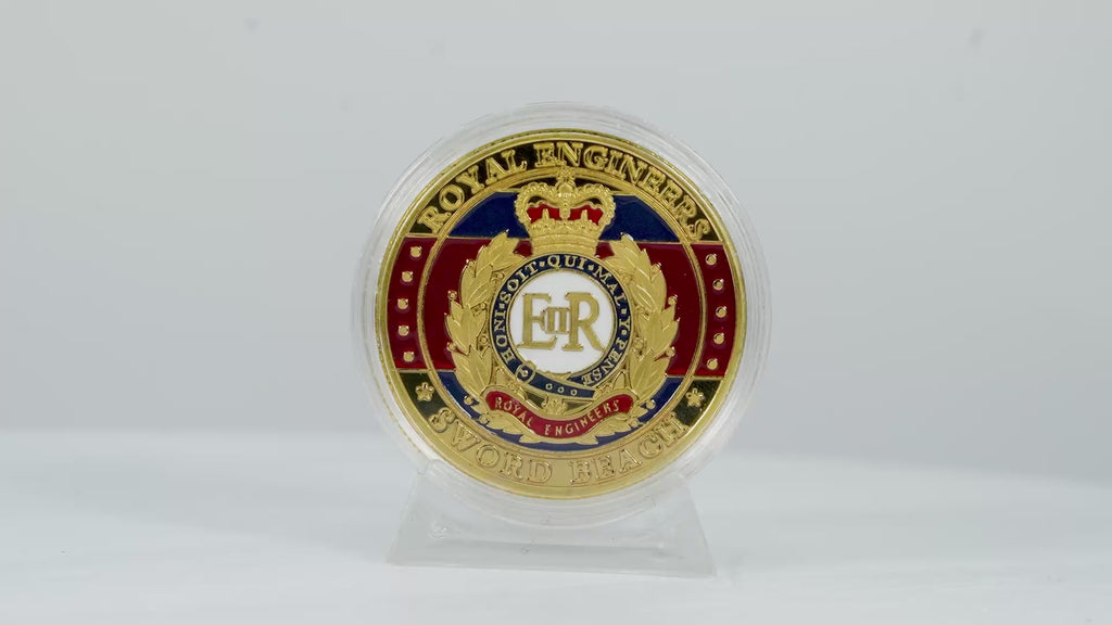 Royal Engineers D-Day Commemorative Coin – Sword Beach Edition