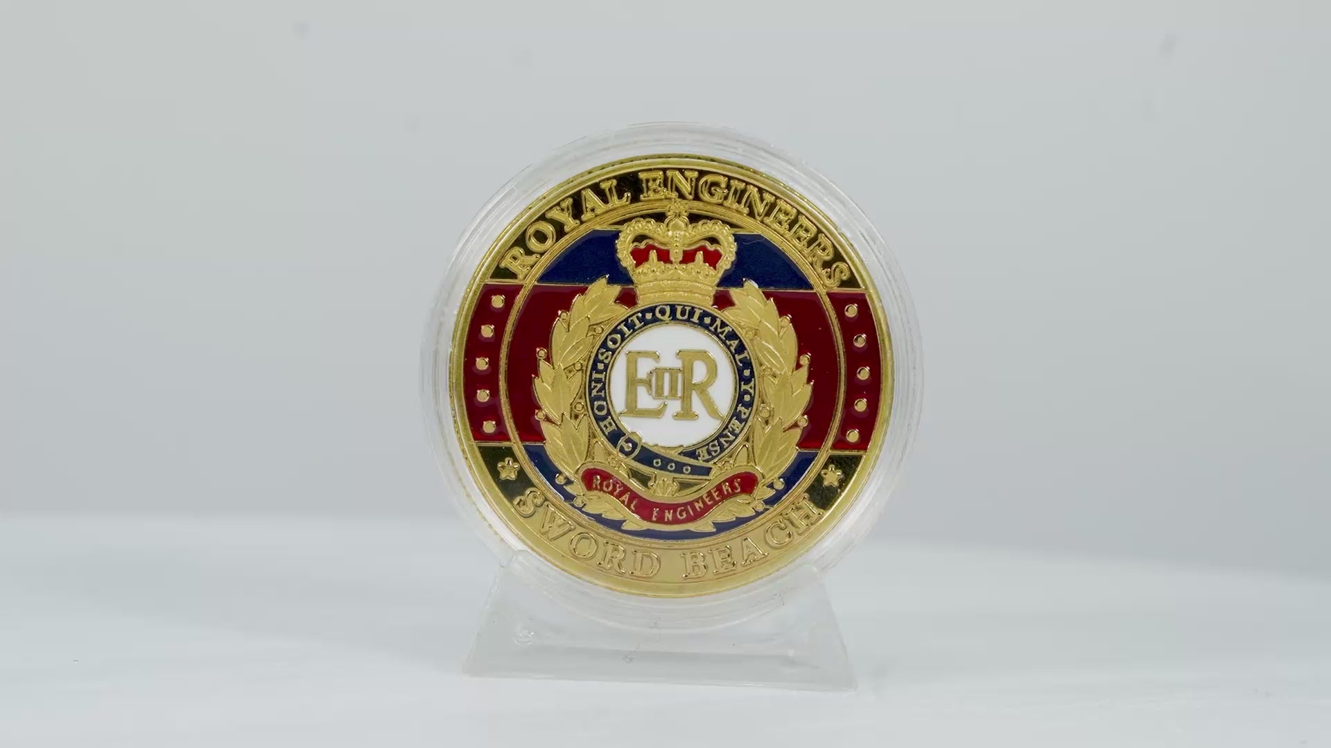 Moneda Conmemorativa del Día D de los Ingenieros Reales – Edición Playa Sword