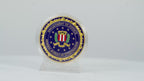 FBI Commemorative Coin – Great Seal & Department of Justice (Gold Edition)