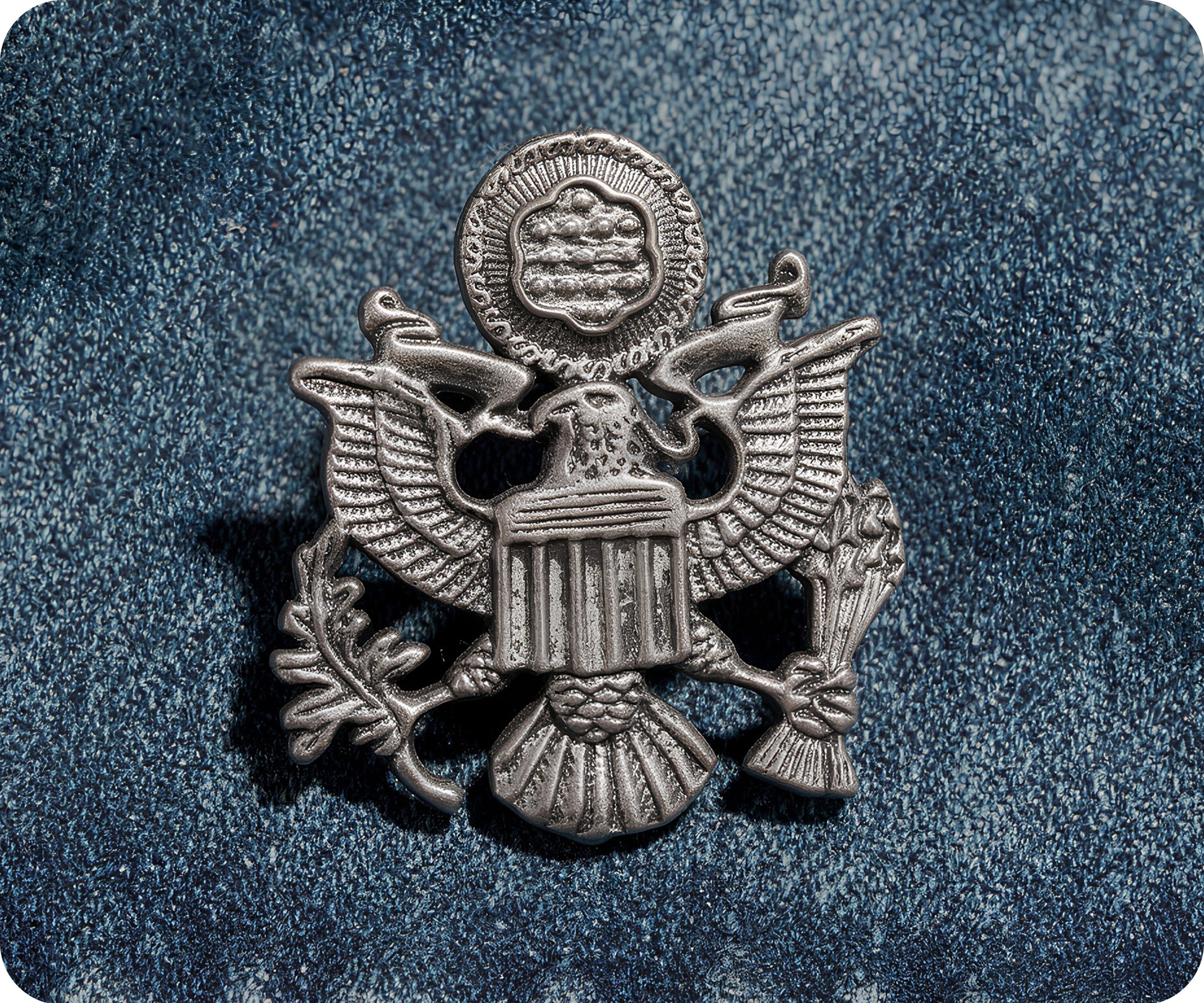 Presidential Seal United States USA Silver Pin Badge