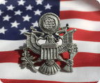 Presidential Seal United States USA Silver Pin Badge