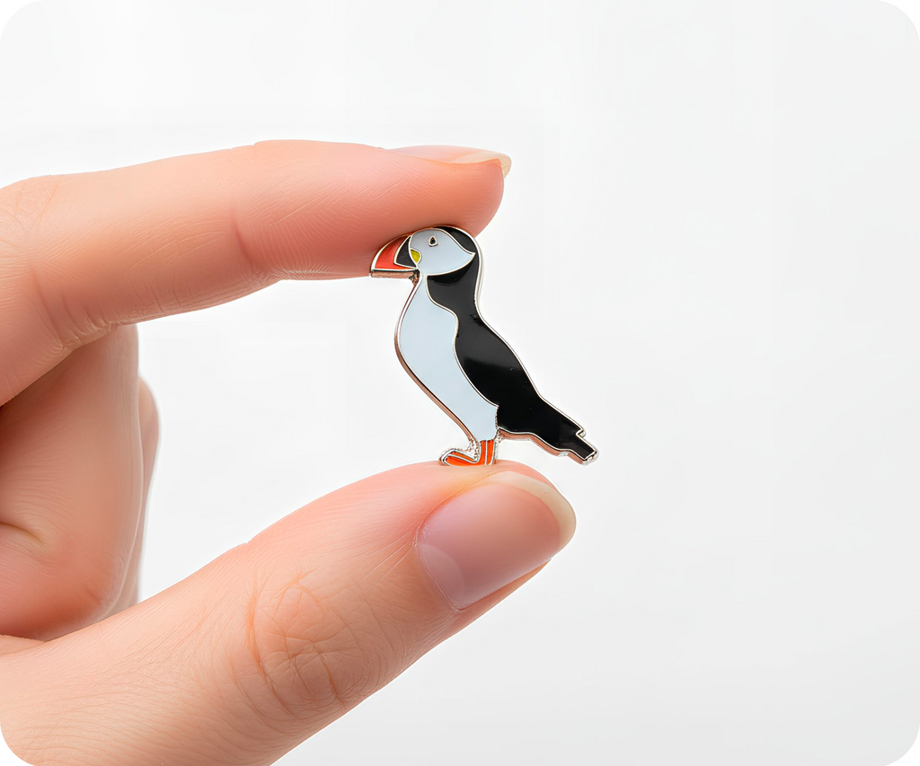 Puffin Bird Pin Badge