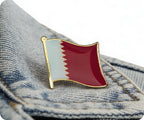 Qatar Flag Pin Badge