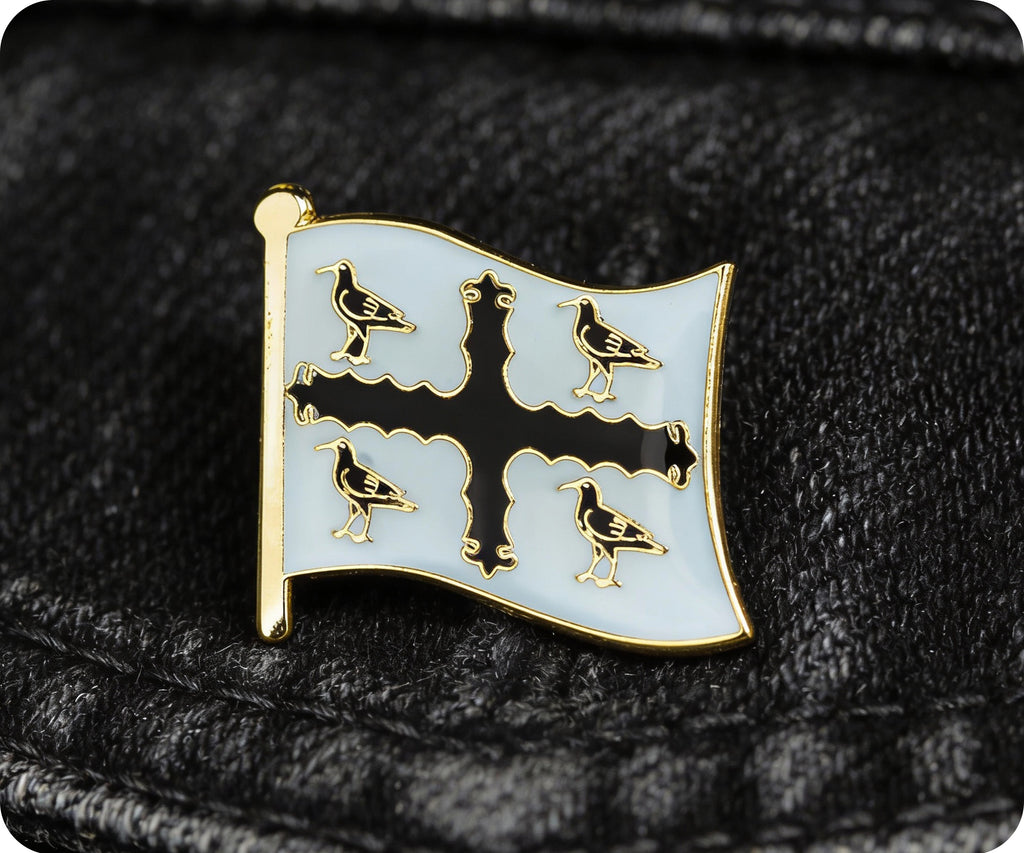 Flintshire English County Flag Pin Badge