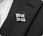 Flintshire English County Flag Pin Badge