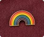 LGBTQI+ Rainbow Pride Pin Badge