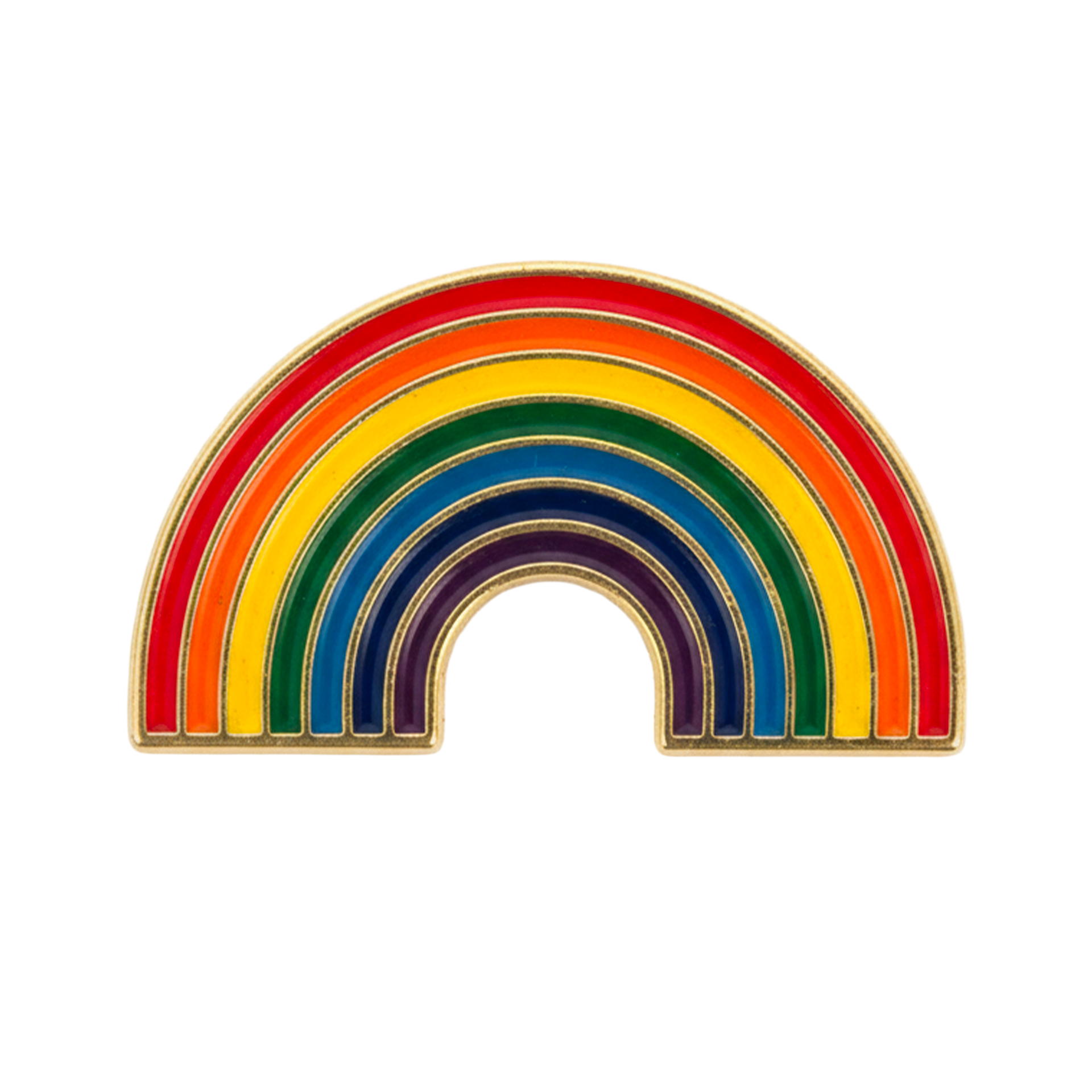 Pin de la bandera del Orgullo LGBTQI+ Imagen principal del producto