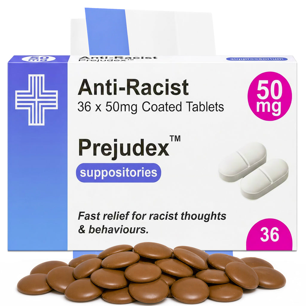 Anti-Racist Prescription Milk Chocolate, 36g | Vegetarian