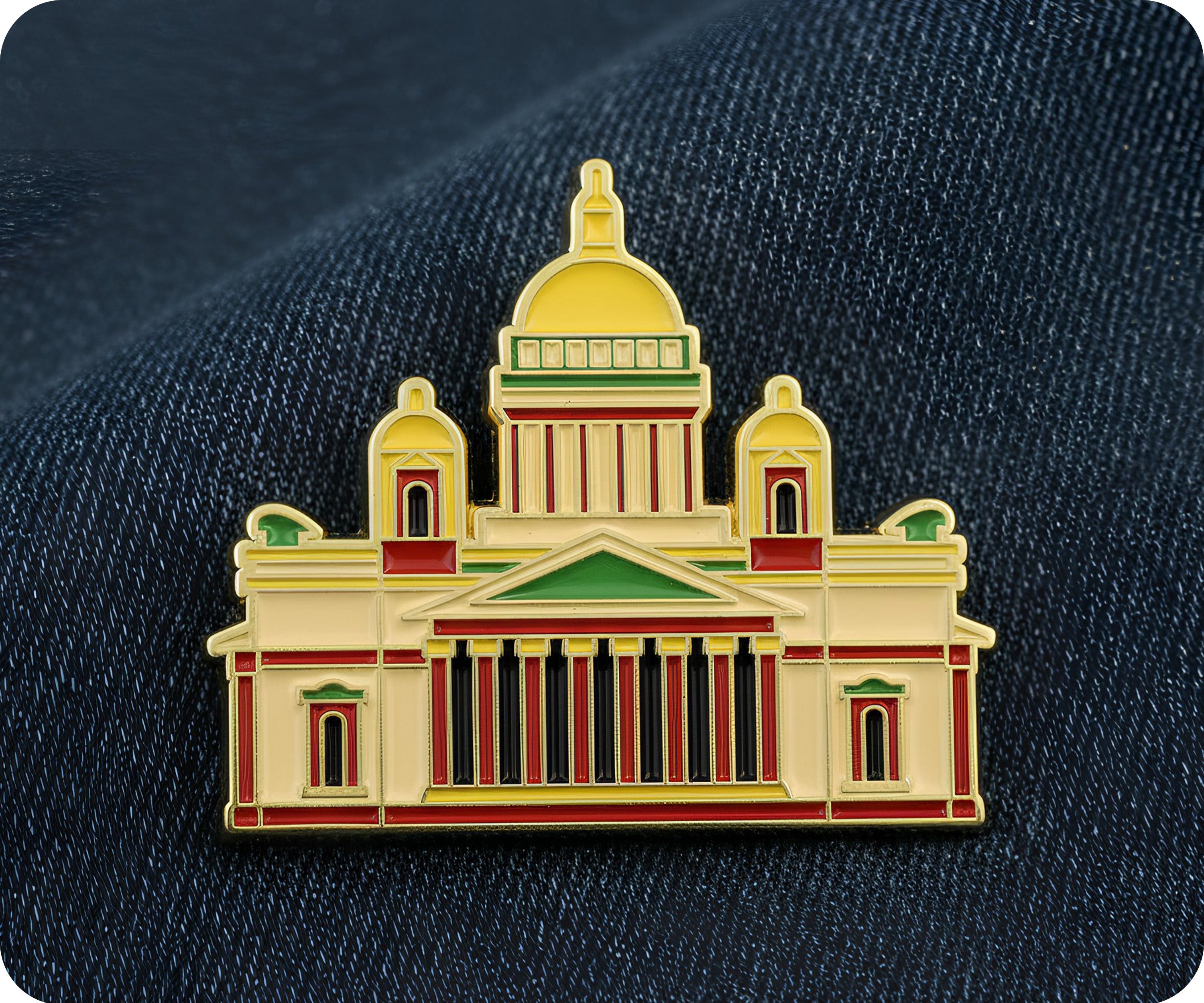 St. Isaac’s Cathedral Saint Petersburg Russia Pin Badge