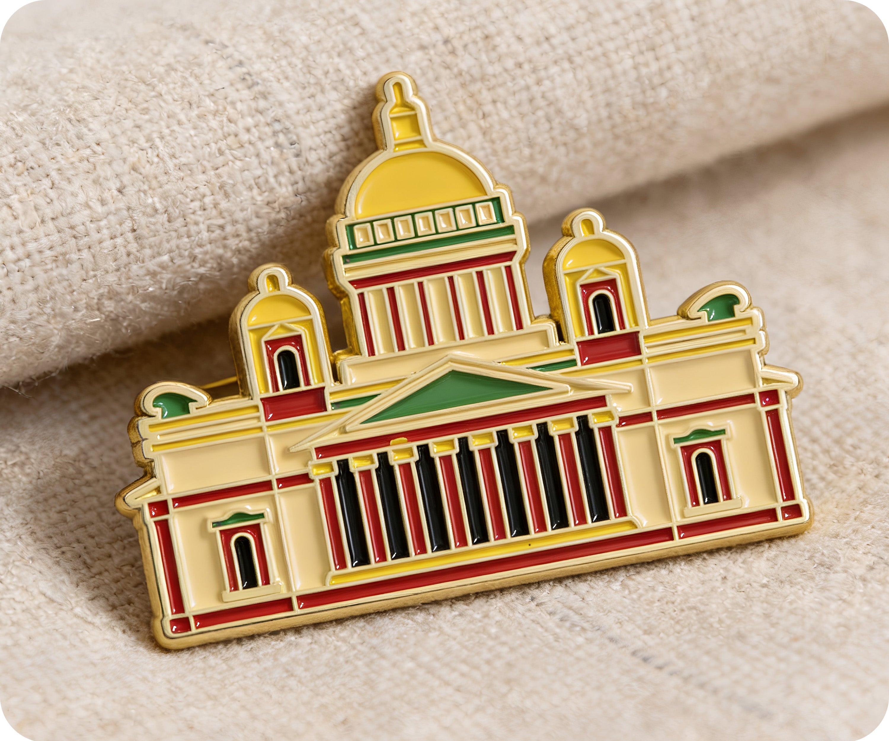 St. Isaac’s Cathedral Saint Petersburg Russia Pin Badge