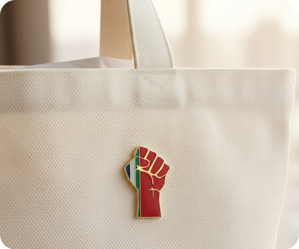 South Moluccans (South Maluku) Fist Flag Pin Badge