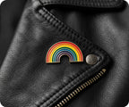 LGBTQI+ Rainbow Pride Pin Badge
