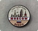 Moscow The Third Rome Russia Pin Badge