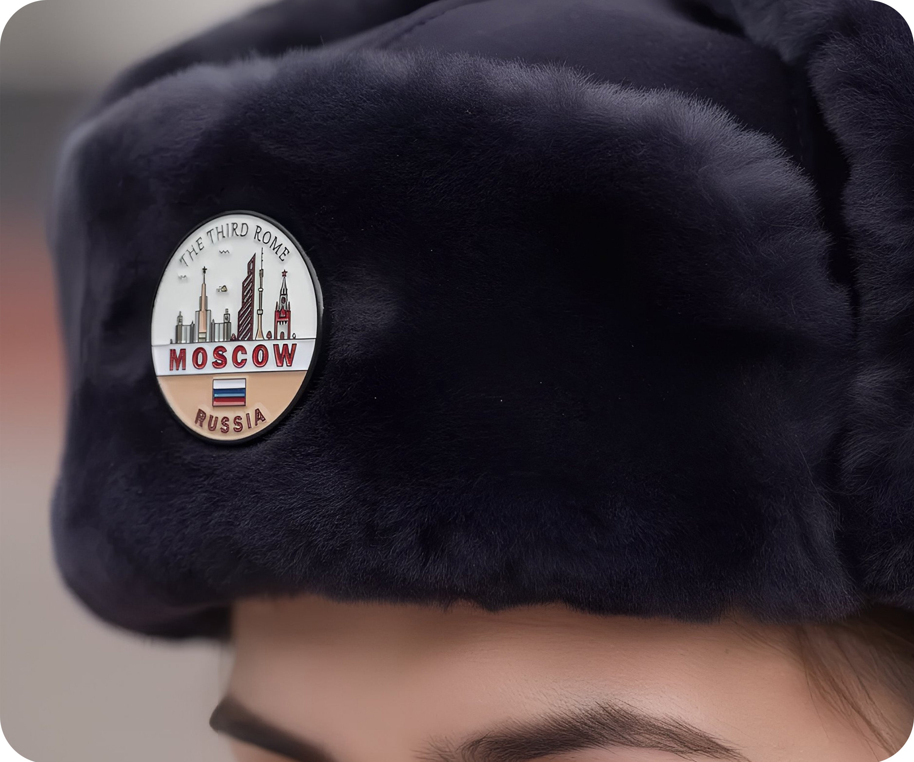 Moscow The Third Rome Russia Pin Badge Secondary image