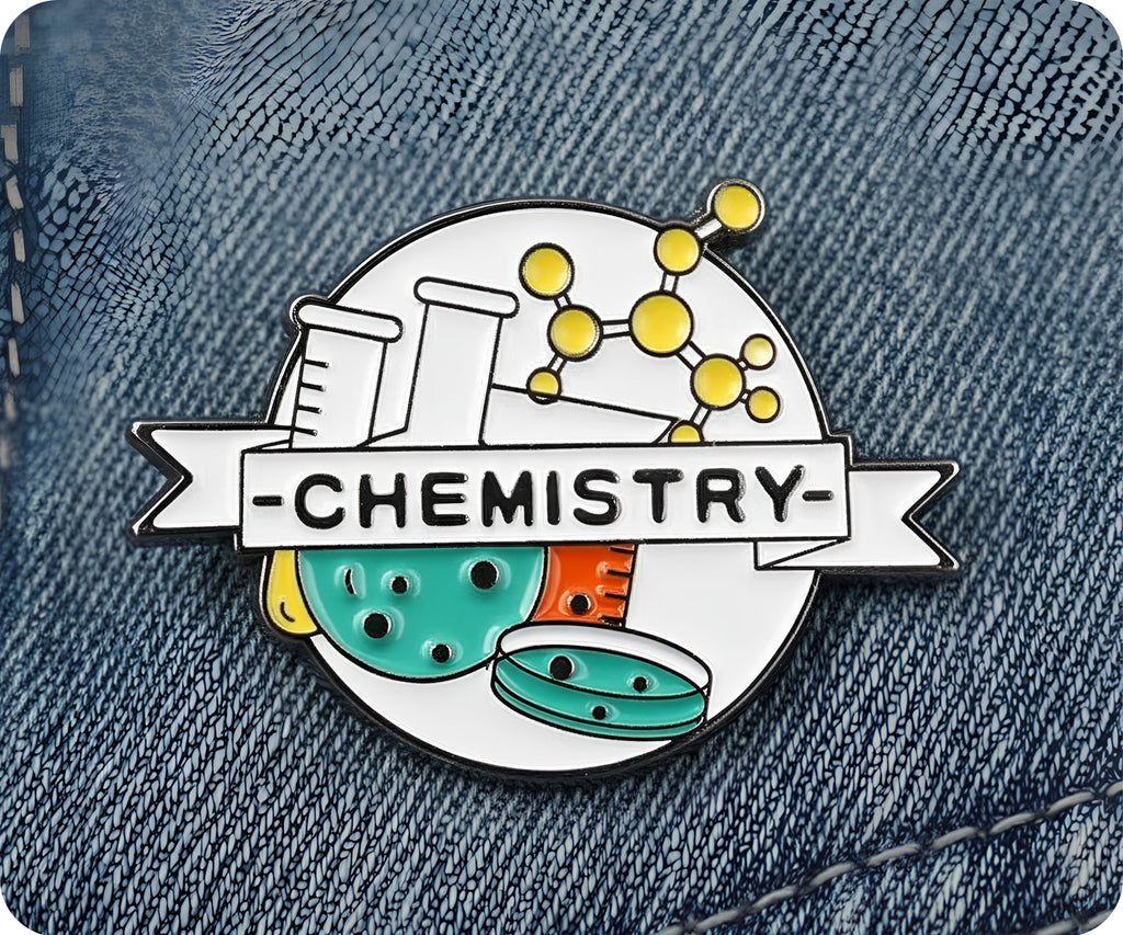 Chemistry Science Badge Pin Badge