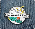Chemistry Science Badge Pin Badge