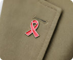 Red Ribbon Pin Badge