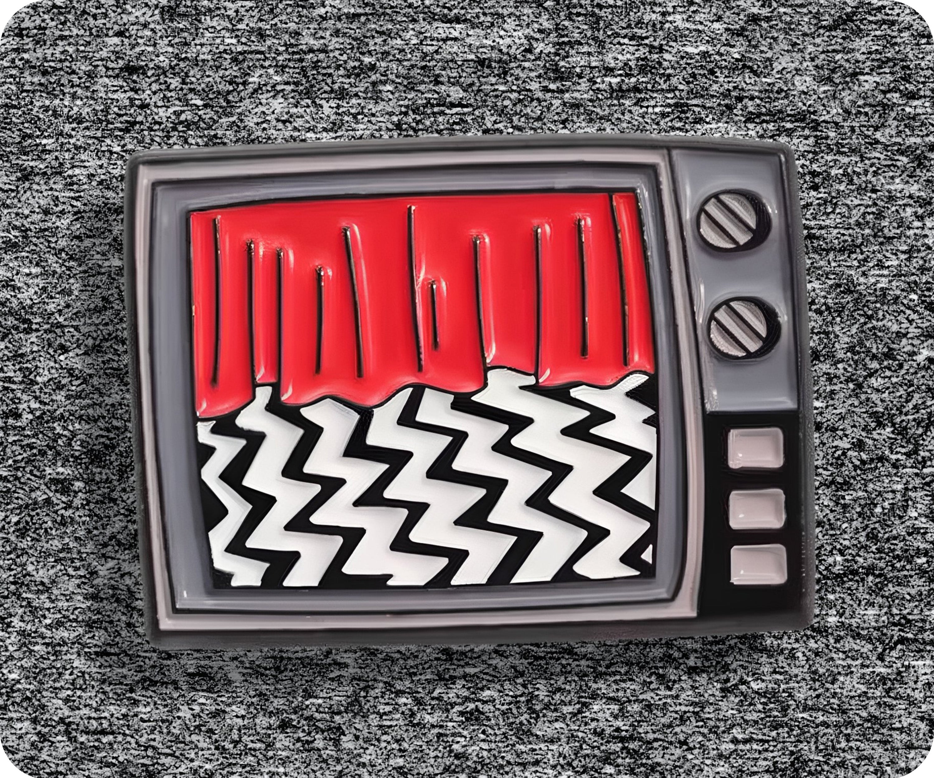Horror Television Twin Peaks Pin Badge