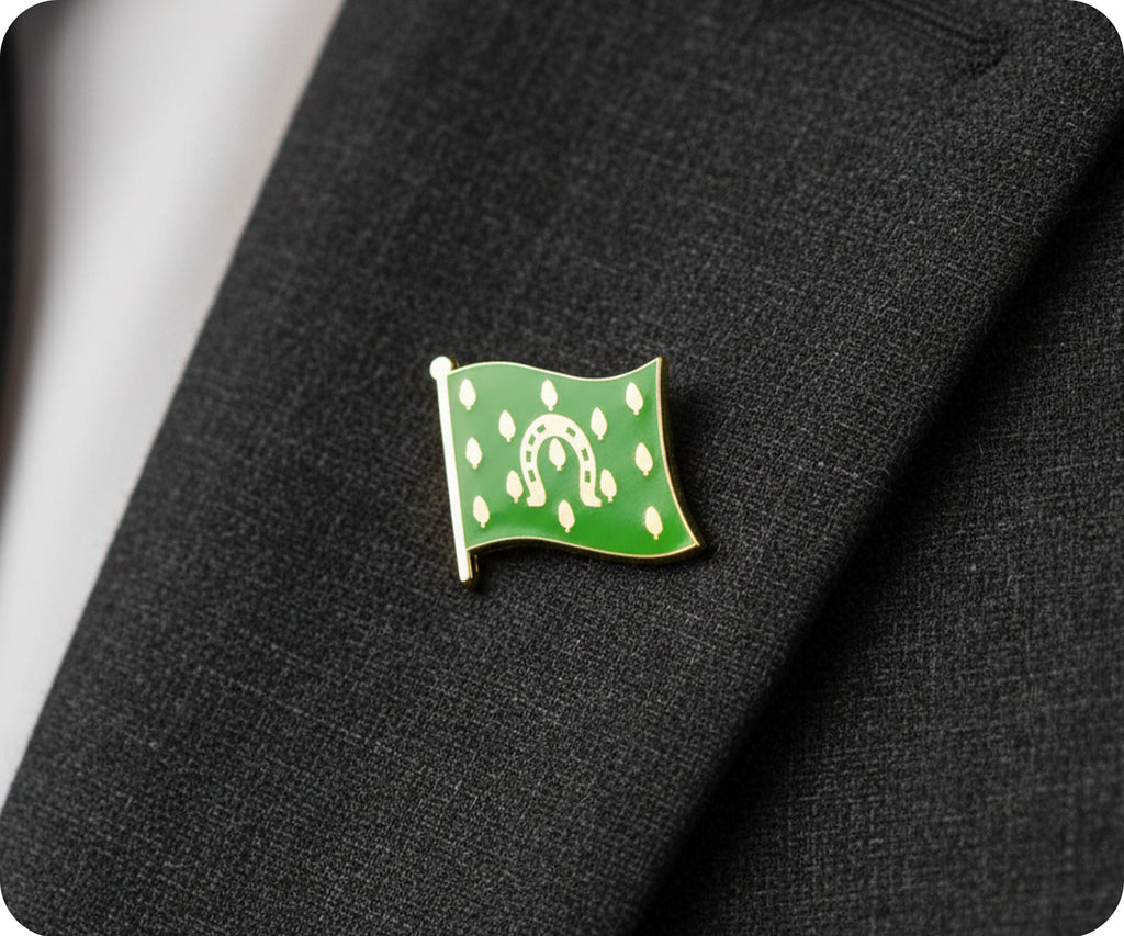 Rutland English County Flag Pin Badge
