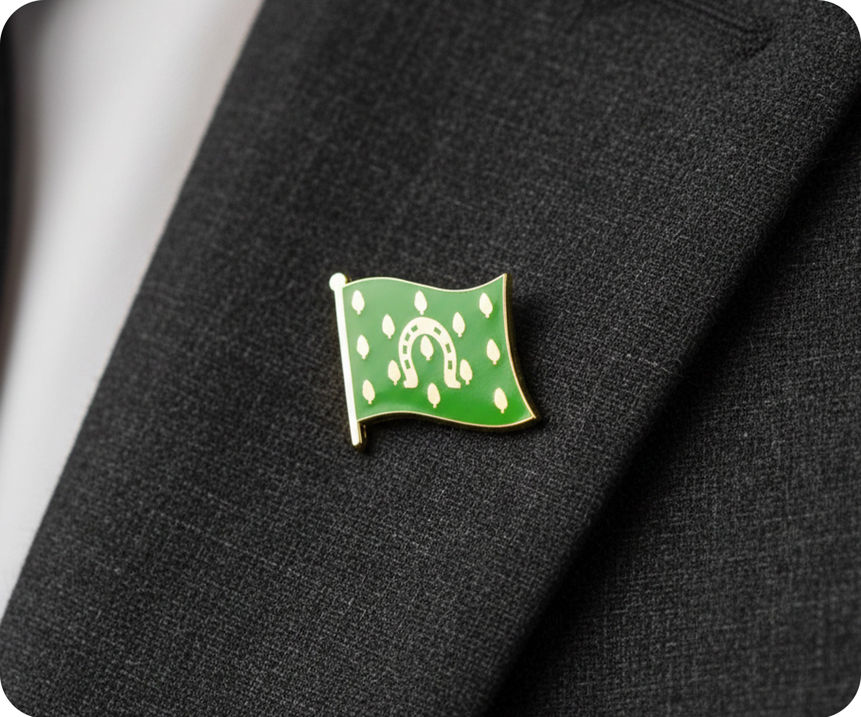 Rutland English County Flag Pin Badge