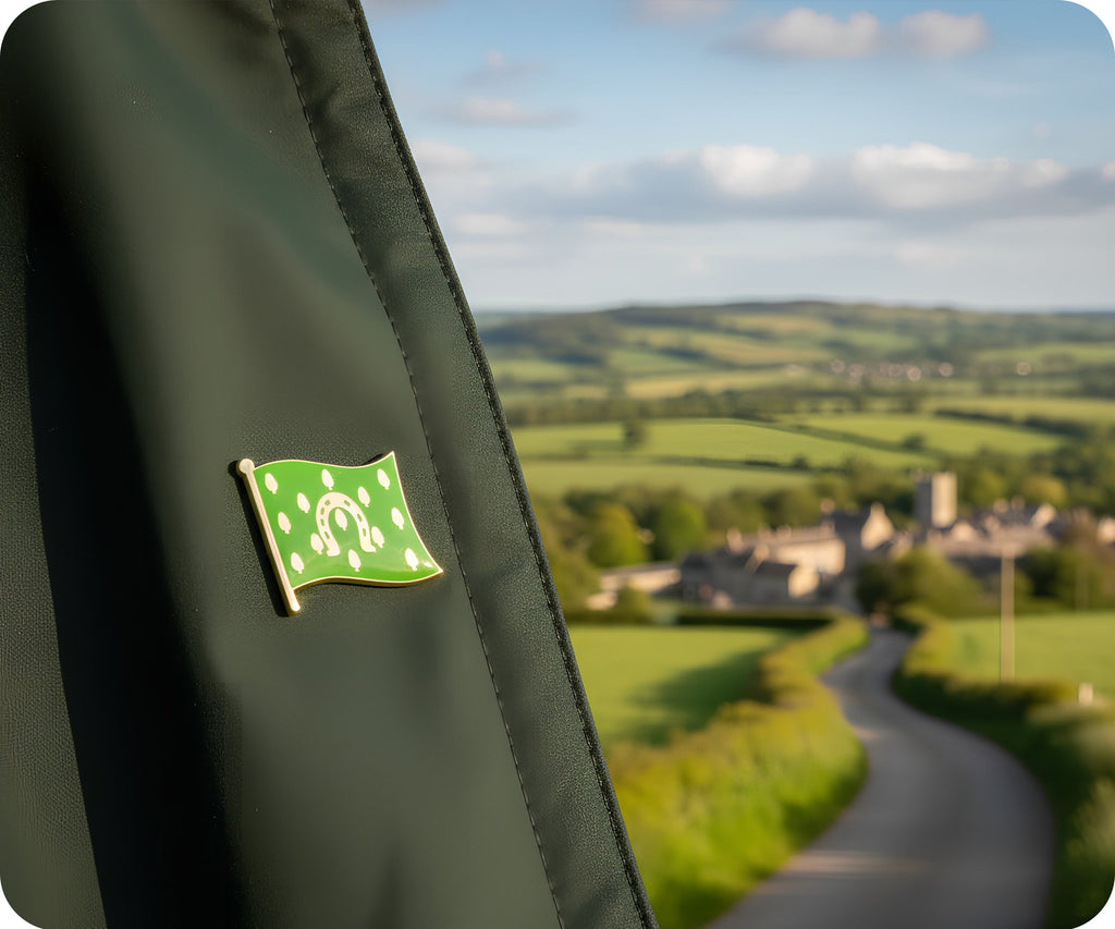 Rutland English County Flag Pin Badge