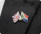 United Kingdom & South Africa Friendship Pin Badge