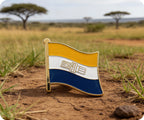 Union of South Africa Flag Pin Badge