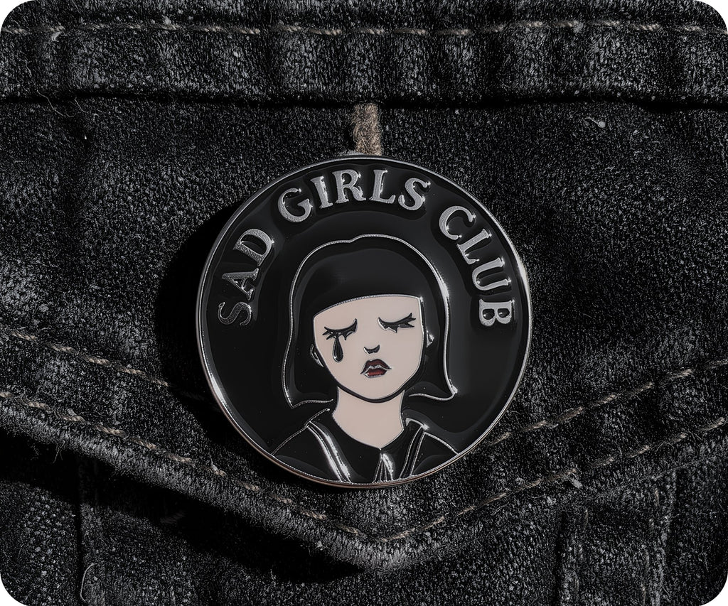 Sad Girls Club Pin Badge