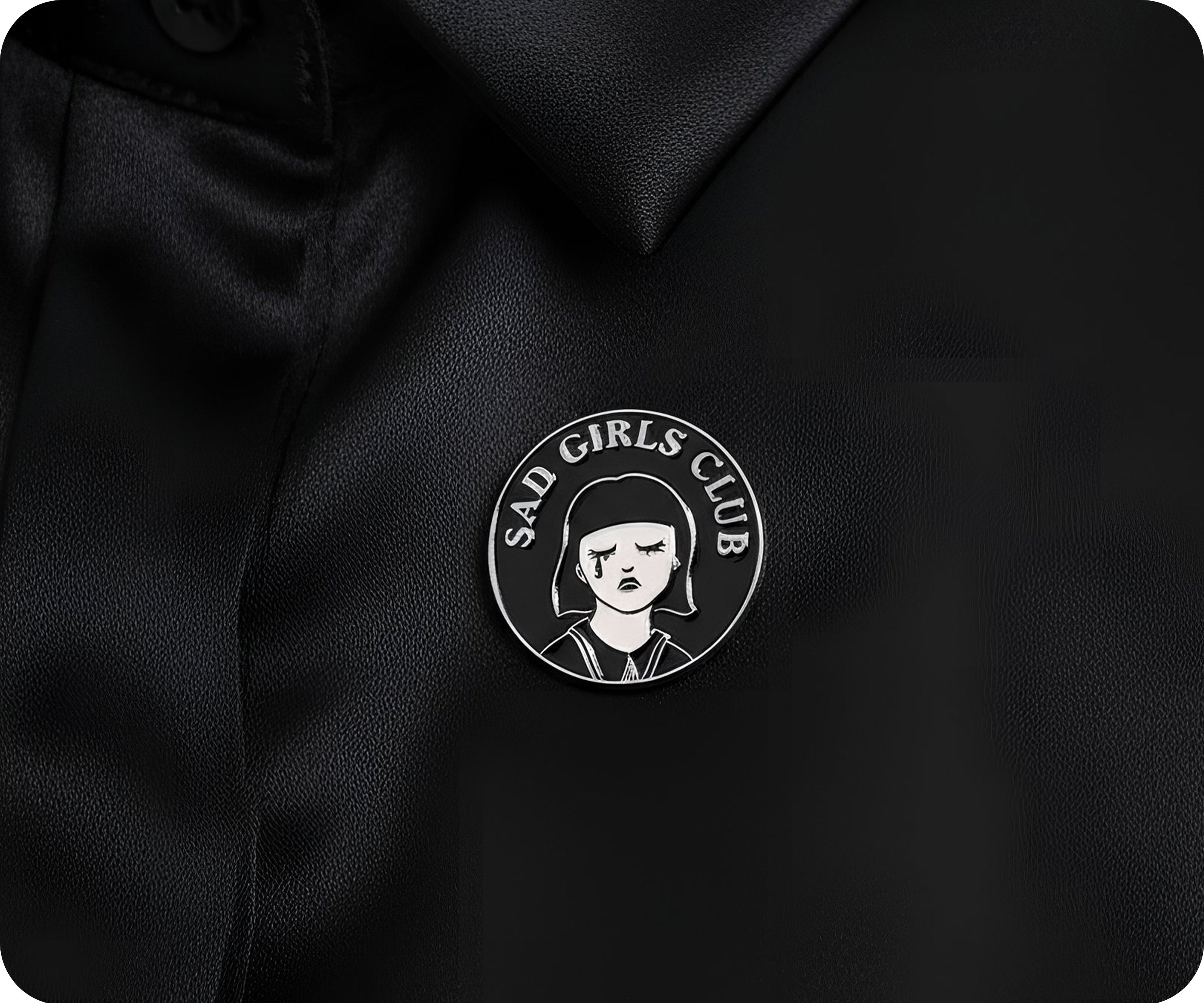Sad Girls Club Pin Badge
