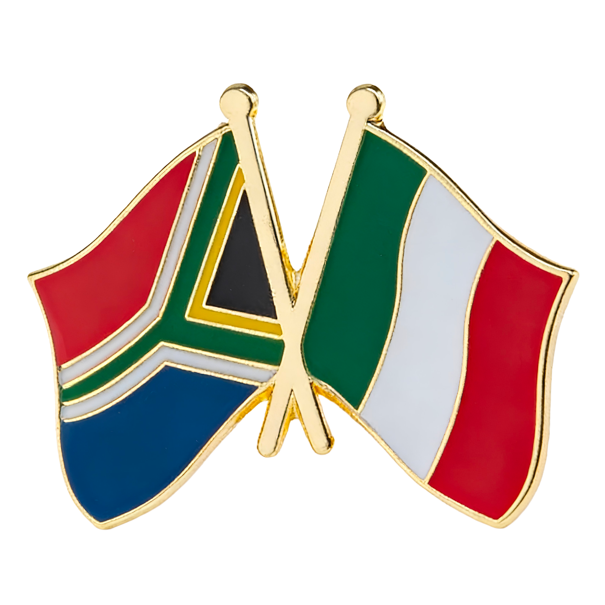Pin de Amistad Sudáfrica e Italia Imagen principal del producto