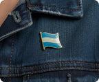 El Salvador Flag Pin Badge
