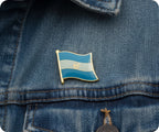 El Salvador Flag Pin Badge