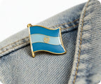 El Salvador Flag Pin Badge
