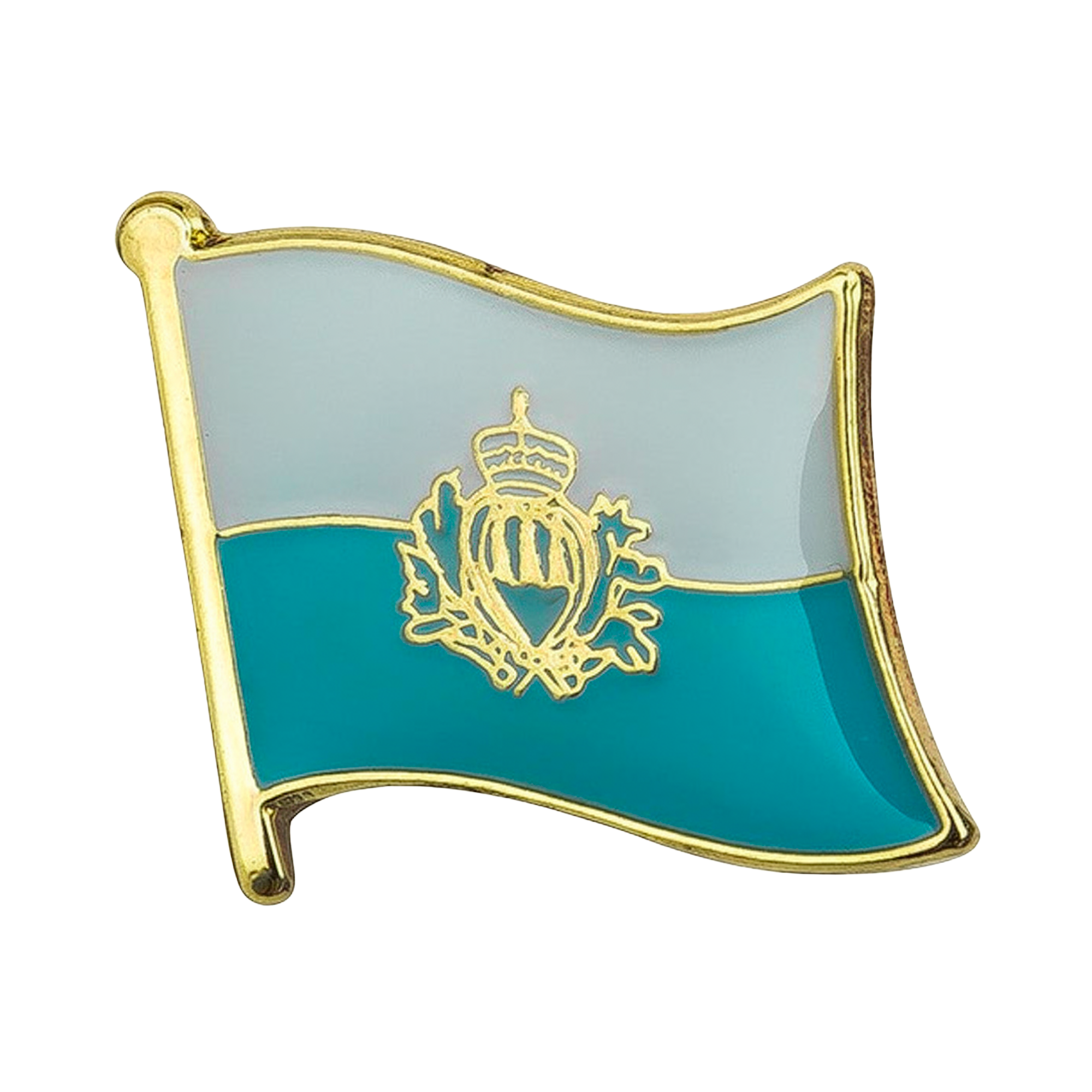 Pin con la bandera de San Marino Imagen principal del producto